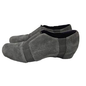 VanEli Shoes Women's‎ Size 7N Gray Purple Collection Suede Leather Slip-on Flats